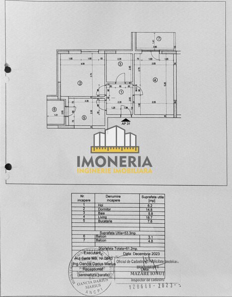 Pallady 2 camere Tip 3- Villa Apartments 2-0% comision-mobilat utilat
